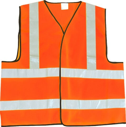 Gilet de sécurité orange taille XL CARPOINT 0114010