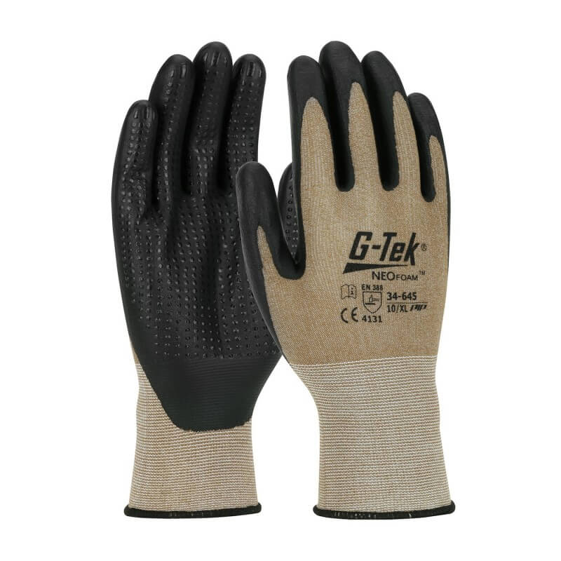 Lot 6 gants travail tous metiers G-Tek 34-645 cotepro