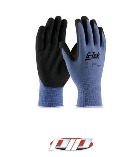 Lot 6 gants travail dexterite superieure G-Tek 34-500 cotepro