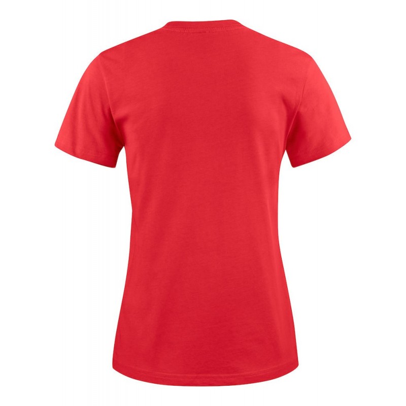 Tee shirt manches courtes femme rouge Heavy RSX lot de 5