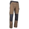 Pantalon de travail coupe ajustée avec poches genouillères LMA