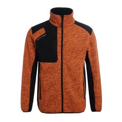 Veste travail maille molletonnee Arsenal Bleu ou orange North Ways orange