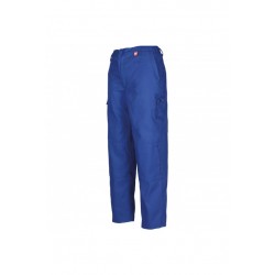 Pantalon de travail poches genoux ideal plus uni DMD cotepro bleu