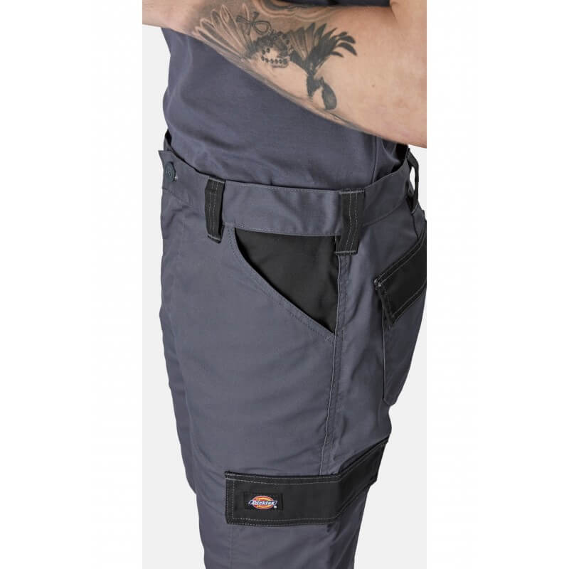 Bermuda travail resistant Everyday Dickies cotepro gris