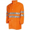 Veste de pluie haute visibilité jaune ou orange sonomix DMD