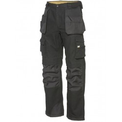 Pantalon de travail Trademark CAT coupe slim Caterpillar black face cotepro