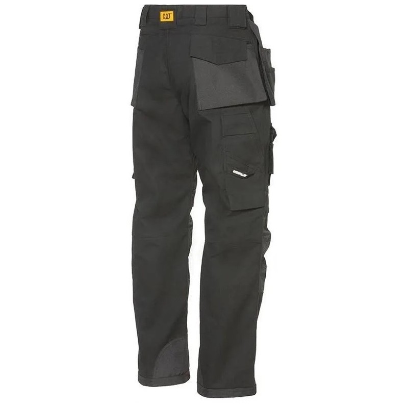 Pantalon de travail Trademark CAT coupe slim Caterpillar black face cotepro