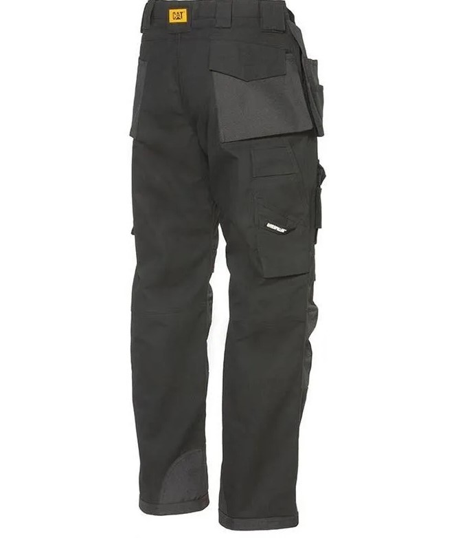 Pantalon de travail Trademark CAT coupe slim Caterpillar black face cotepro