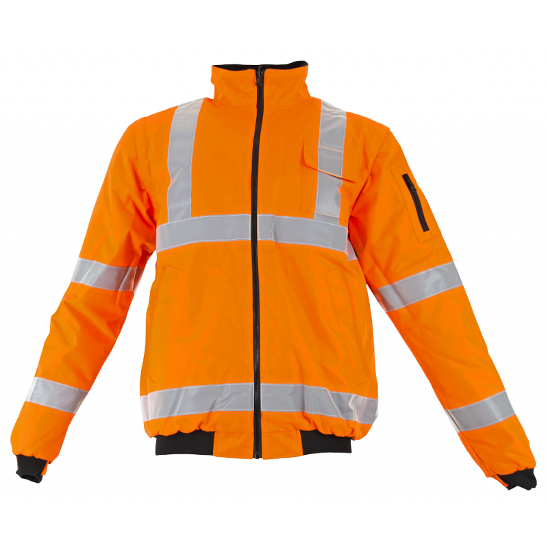 Parka haute visibilité 4 en 1 Prevention EN20471 LMA orange