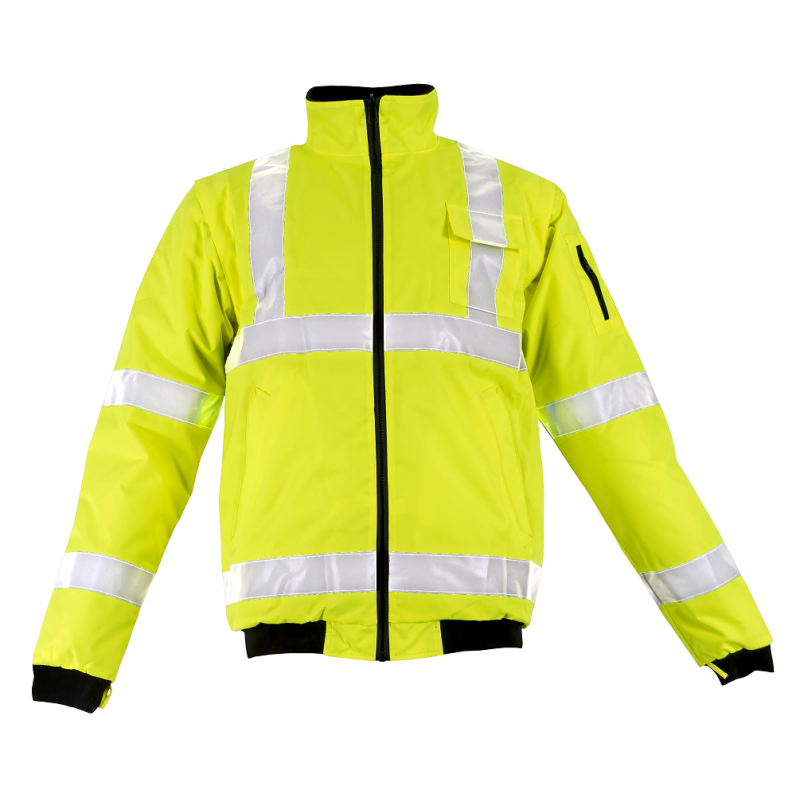 Parka haute visibilité 4 en 1 Prevention EN20471 LMA jaune