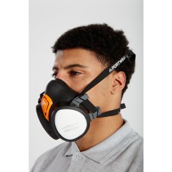 Demi masque de protection respiratoire P440 Portwest en situation