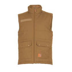 Gilet de travail sans manches Noah Nine Worths camel vue 2