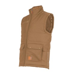 Gilet de travail sans manches Noah Nine Worths camel vue 3