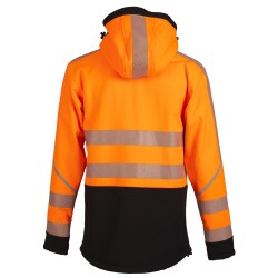 Blouson de travail haute visibilité Astro Nine Worths orange vue 3