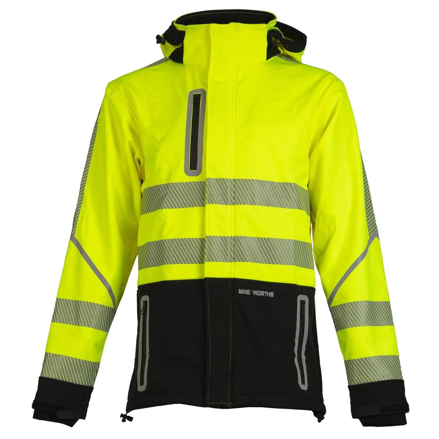 Blouson de travail haute visibilité Astro Nine Worths jaune vue 1