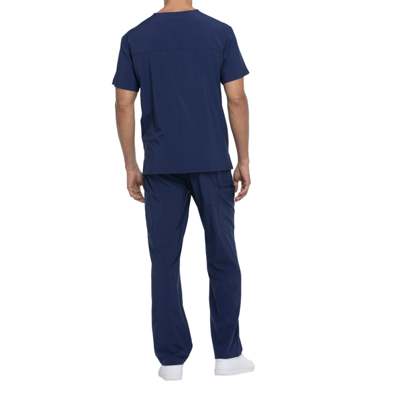 Tunique médicale homme col V Dickies médical caribean cotepro navy