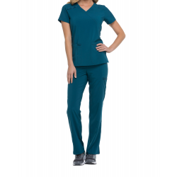 Tunique médicale femme cache cœur Dickies médical caribean