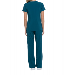 Tunique médicale femme cache cœur Dickies médical caribean vue 2