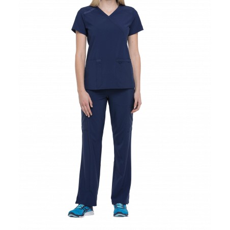 Tunique médicale femme cache cœur Dickies médical navy