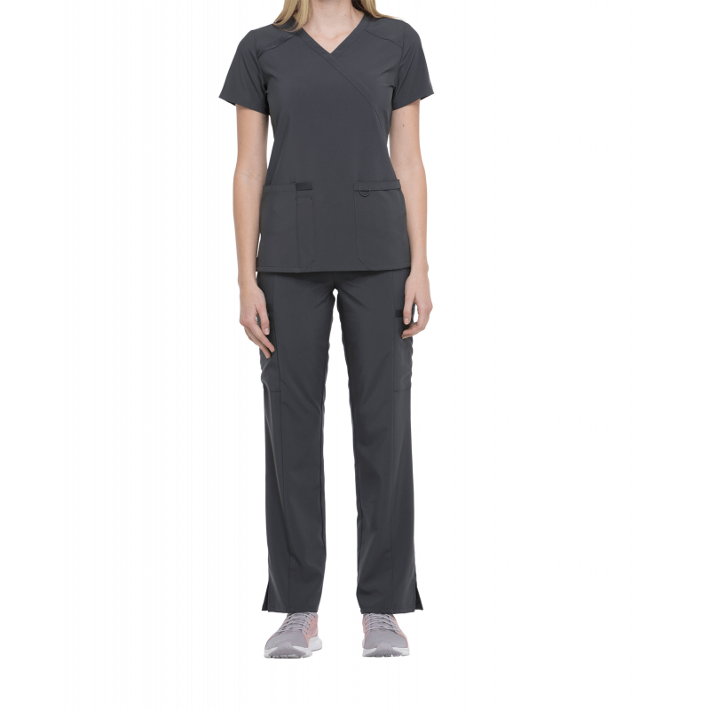 Tunique médicale femme cache cœur Dickies médical gris