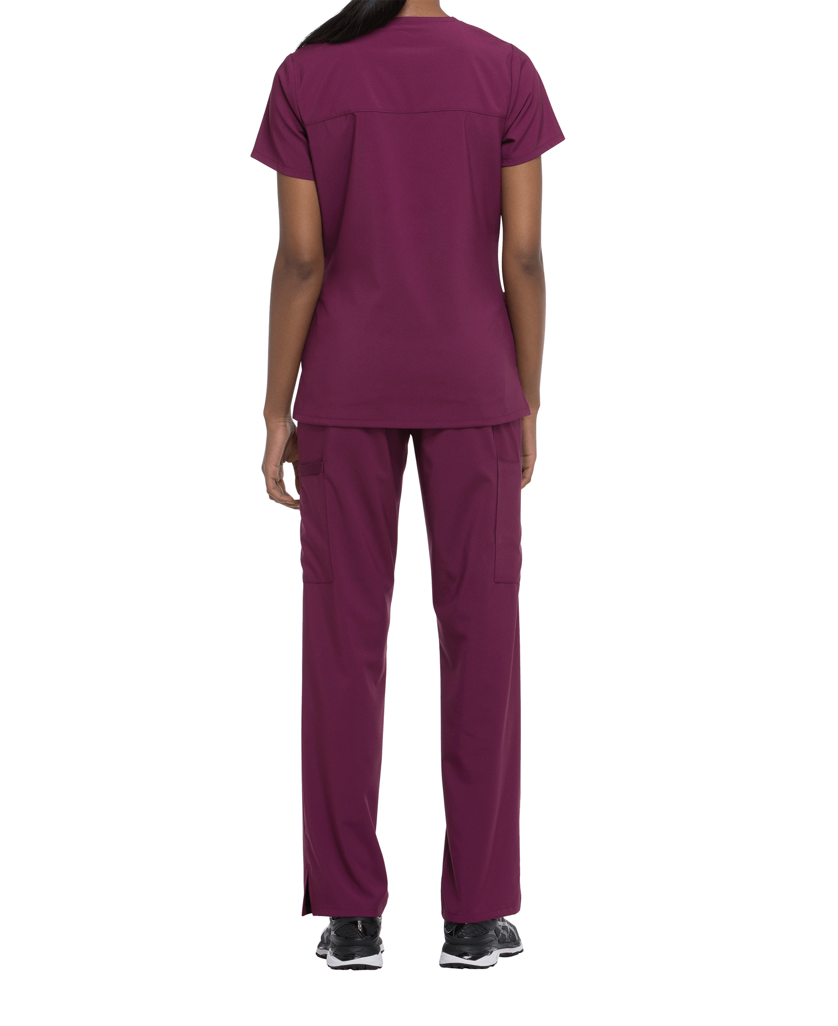 Tunique médicale femme cache cœur Dickies médical wine