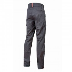 Pantalon travail stretch Guapo slim U-Power gris dos