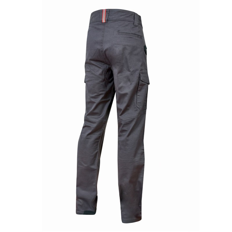 Pantalon travail stretch Guapo slim U-Power gris